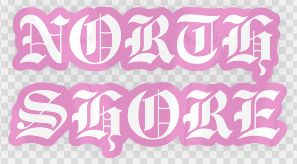 NORTH SHORE stickers (PREORDER)